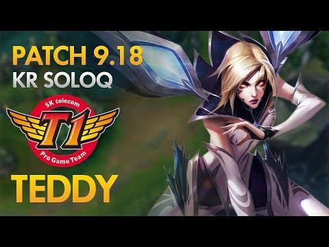 SKT T1 Teddy - Kai'Sa Bot Lane - KDA 14/2/14