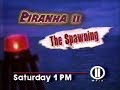 WPIX Piranha II Movie Promo 1991