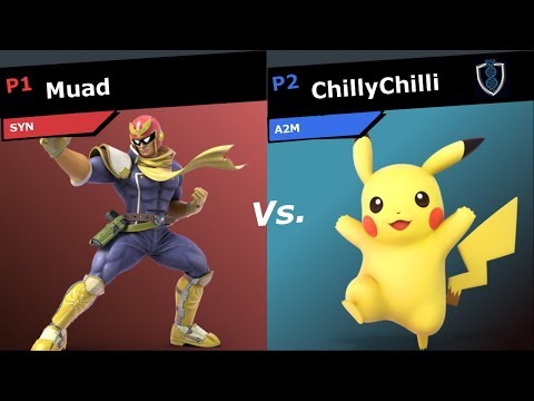 SR8 SSBU - Muad (Captain Falcon) Vs. ChillyChilli (Pikachu) Smash Ultimate