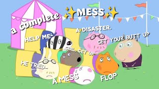 i edited four more episodes of peppa pig because i am back from vacation 🐷