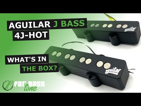 Aguilar AG 4J-HOT Jazz Bass® Pickup Set: What’s In The Box (A Close-Up Look)