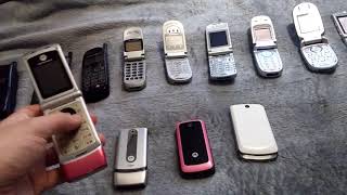 My Motorola Phone Collection from 1995 to 2011