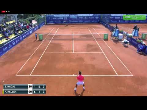 Sumit Nagal vs Peter Heller - ATP Barletta Challenger Round 1 Highlights
