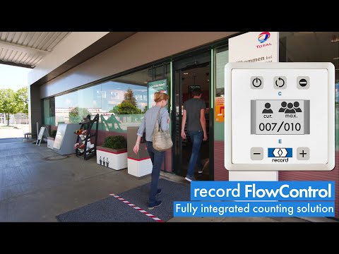 record FlowControl - counting solution with door interaction
