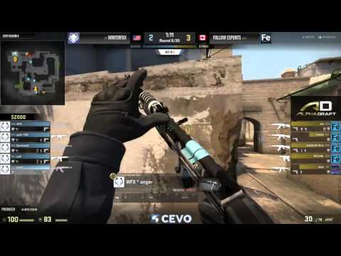 Winterfox vs Follow eSports Game 2 (CEVO-P CS:GO Season 8) - Vansilli & Dust