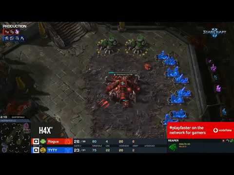 SC2 TY vs Rogue - T vs Z - Starcraft 2 - Quarter Final IEM Katowice 2018