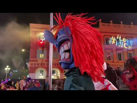 Cérémonie d’ouverture du carnaval de Nice 2022