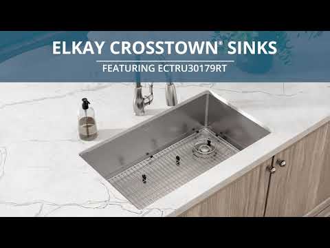 Elkay ECTRU30179RTFLC Single Bowl Undermount Sink Kit with Filtered Faucet, 32" x 19" / 18 Gauge 15 image