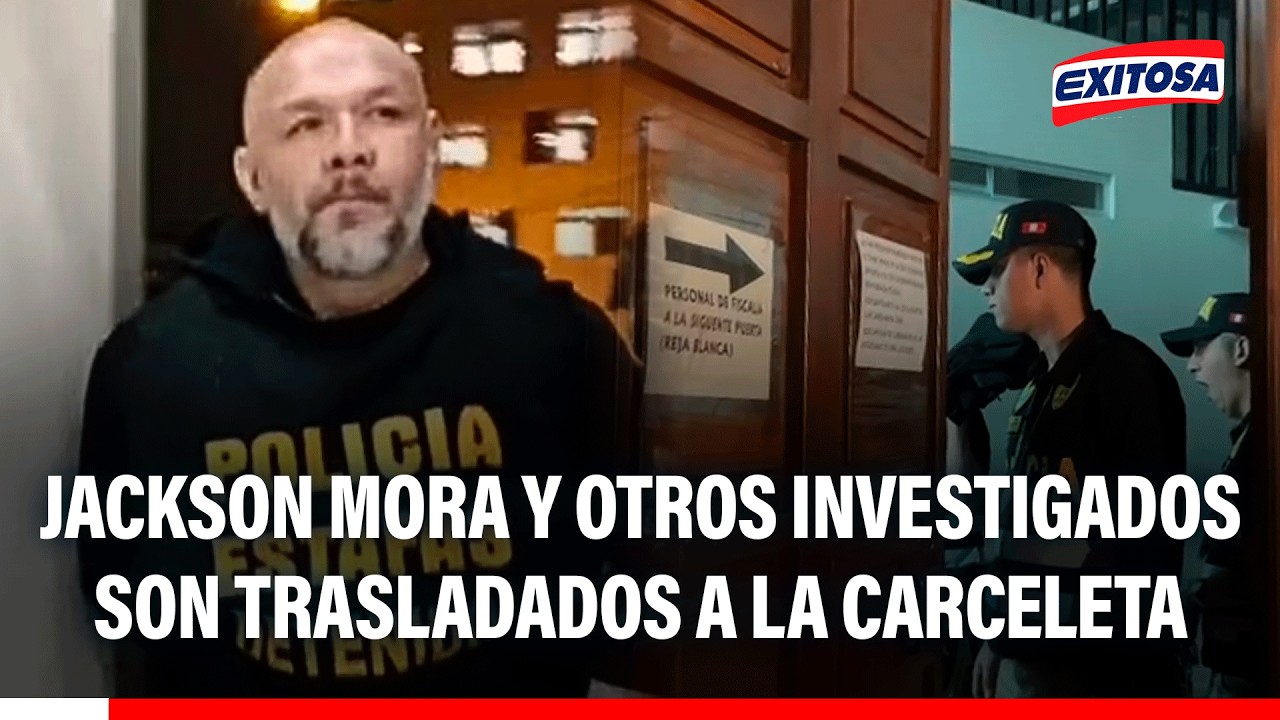 🔴🔵 Jackson Mora y otros funcionarios fueron trasladados a carceleta