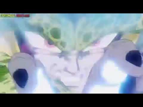 Los Guerreros Z ayudan a Gohan para derrotar a Cel. HD