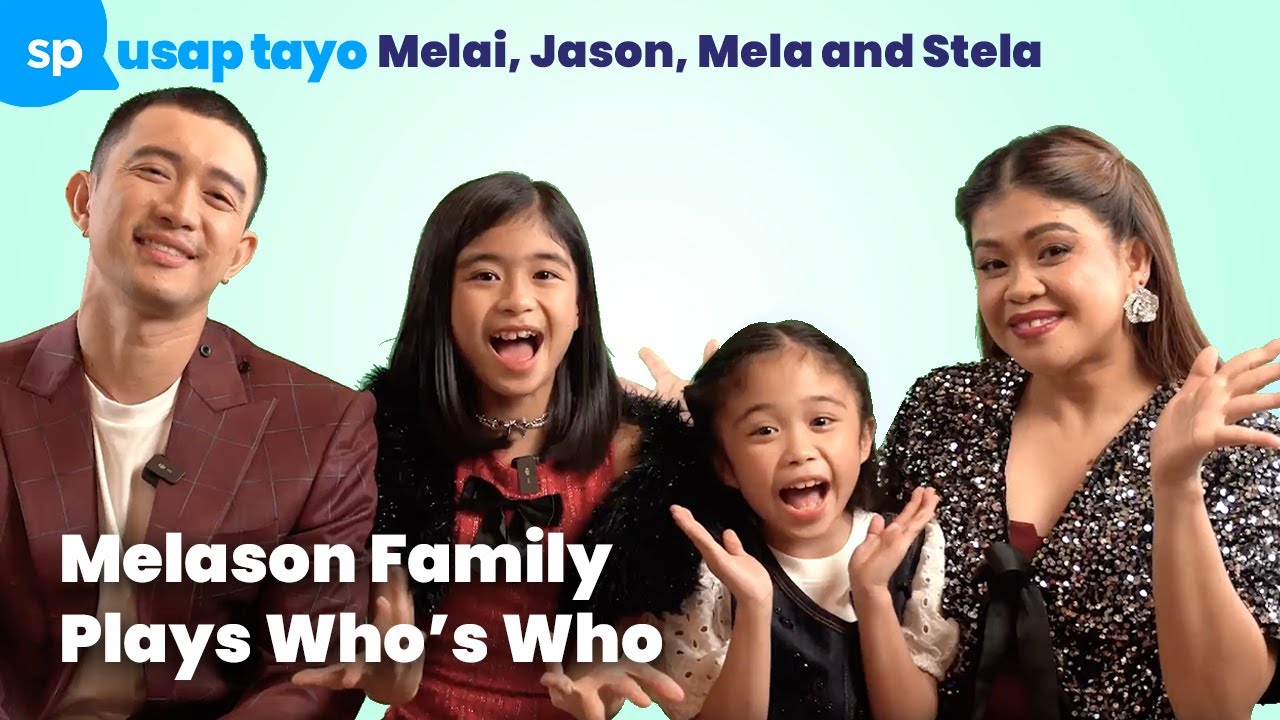 Melason Family Plays Who's Who l Usap Tayo l Smart Parenting