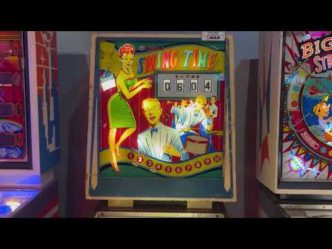Williams 1963 Swing time pinball machine at Funspot