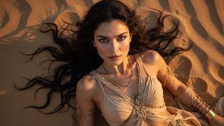 Divine Feminine Healing | The Golden Veil | Cinematic Desert Ambient Music