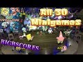 Spongebob Lights Camera Pants All Minigames Auditions Highscores 4K