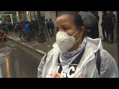 "They hijacked our protest." Seattle activist denounces violent demonstration