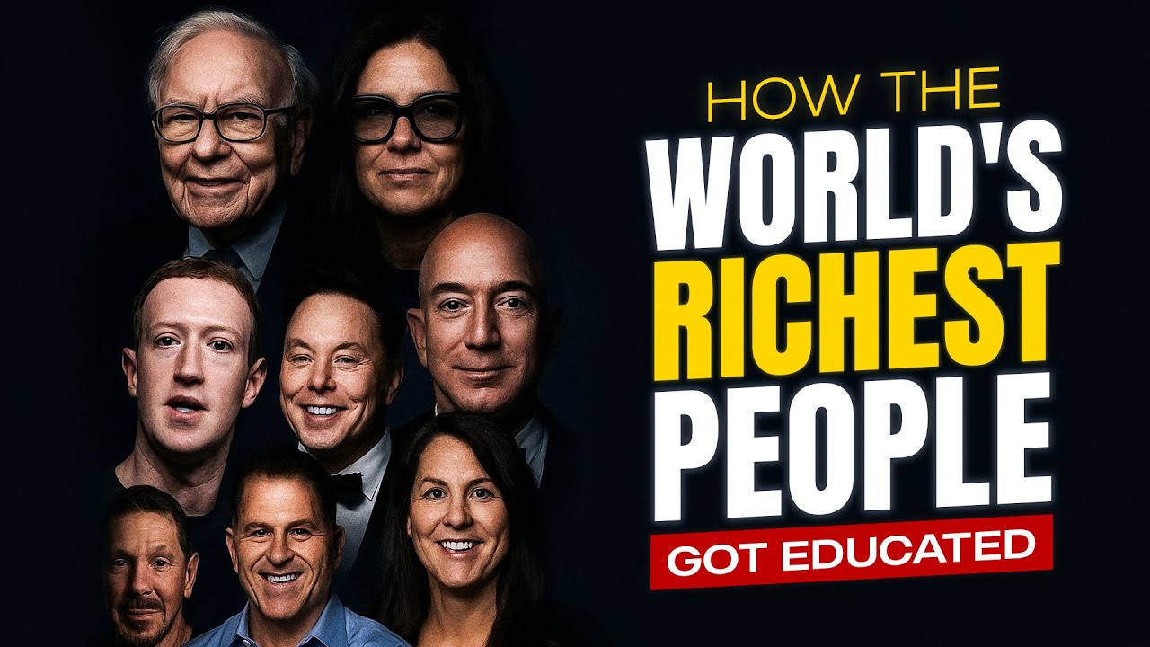 How the World's Richest People Got Educated and What You Can Learn