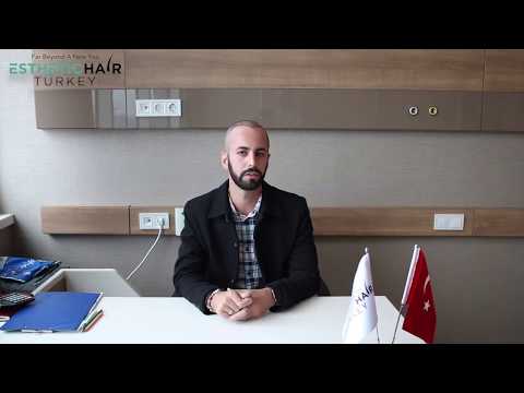 Esthetic Hair Turkey Logo