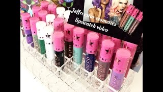 JeffreeStar Cosmetics Liquid Lipsticks on Dark Skin| Scorpio, Gemini etc| #thepaintedlipsproject