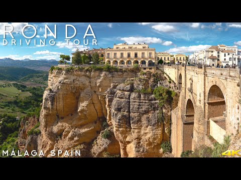 Tiny Tour | Ronda Espanha | Dirigindo na cidade mais visitada da Andaluzia | 2021 Out