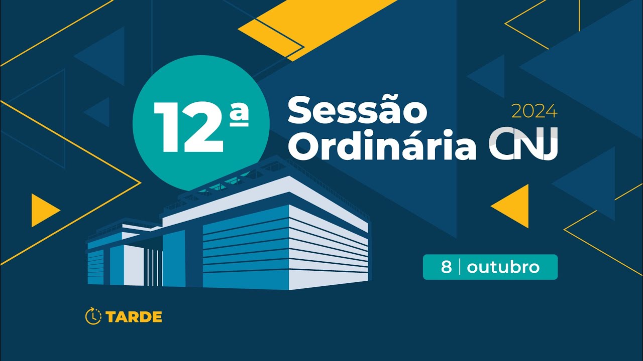 12ª Sessão Ordinária de 2024 - 8 de outubro (Tarde)