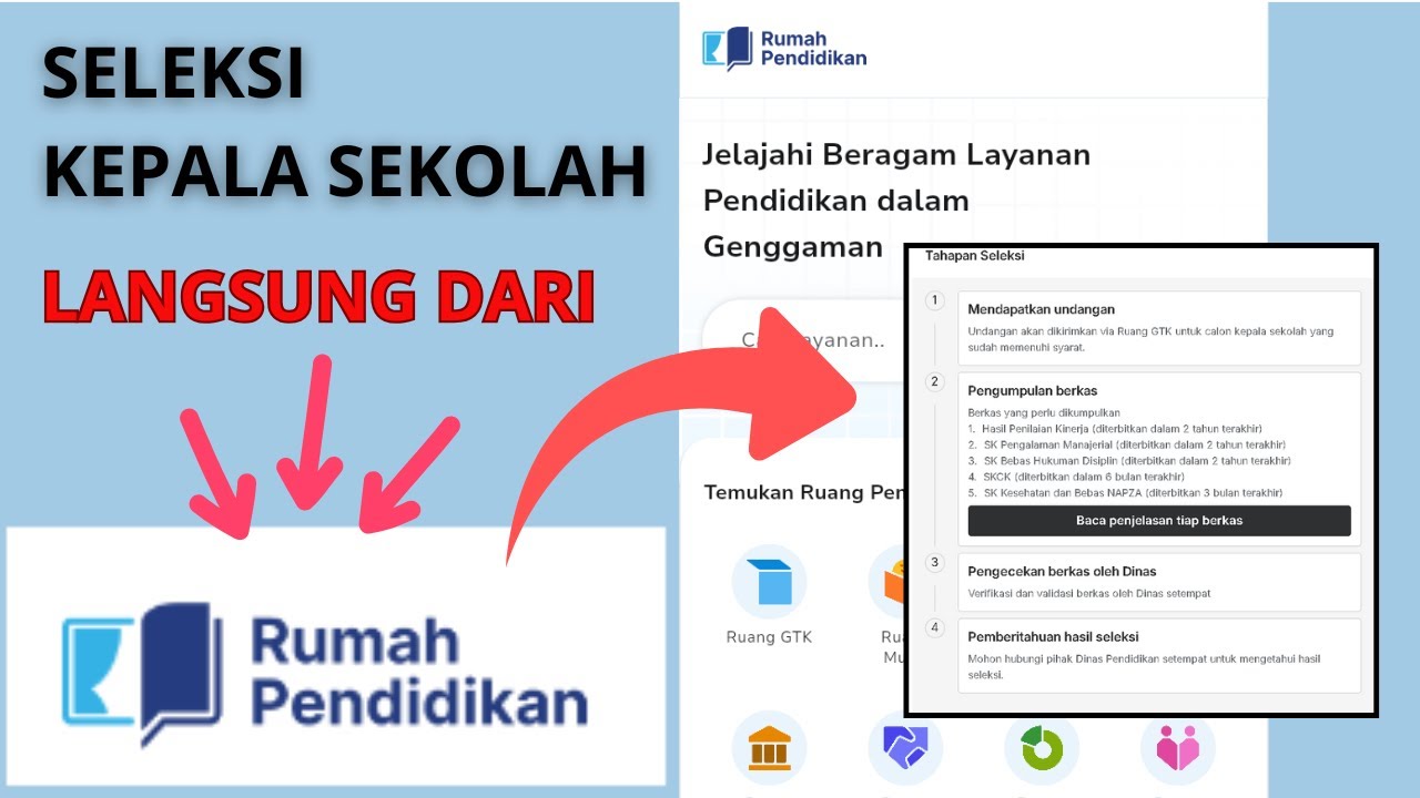 TAHAPAN SELEKSI KEPALA SEKOLAH TERBARU