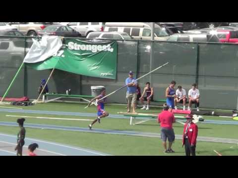 VarB Pole Vault at CA Relays 3-18-17