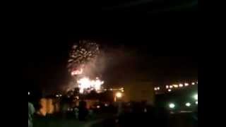 preview picture of video 'les feux d'artifices de MOSTAGANEM le 5 JUILLET 2012 a 00.00'