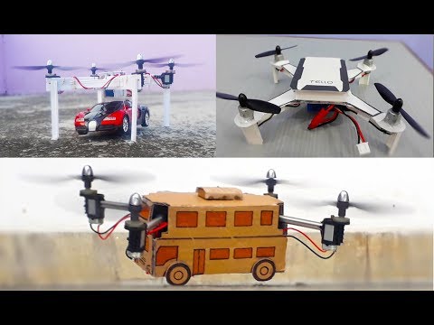 3 Amazing way to make Drone - Quadcopter