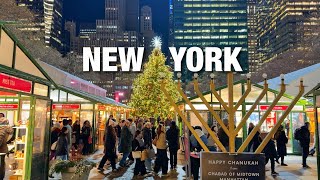 New York City LIVE FREEZING Cold 🥶 Manhattan on Monday (December 15), 2025)