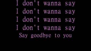 The Veronicas - I Don&#39;t Wanna Wait  Lyrics