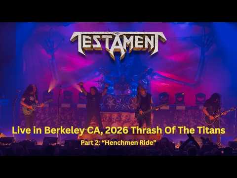 Videoclip de Henchmen Ride — Testament