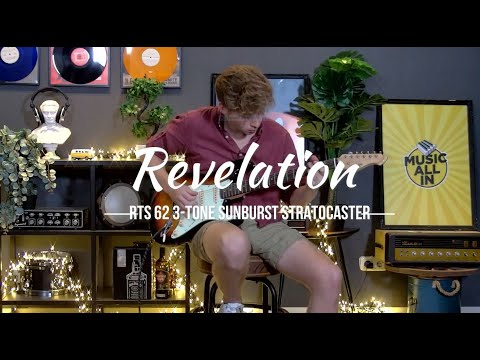 Revelation RTS 62 3-tone Sunburst Stratocaster image 9