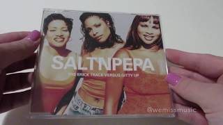 Unboxing: Salt-N-Pepa - The Brick Track Versus Gitty Up CD Single (1999)