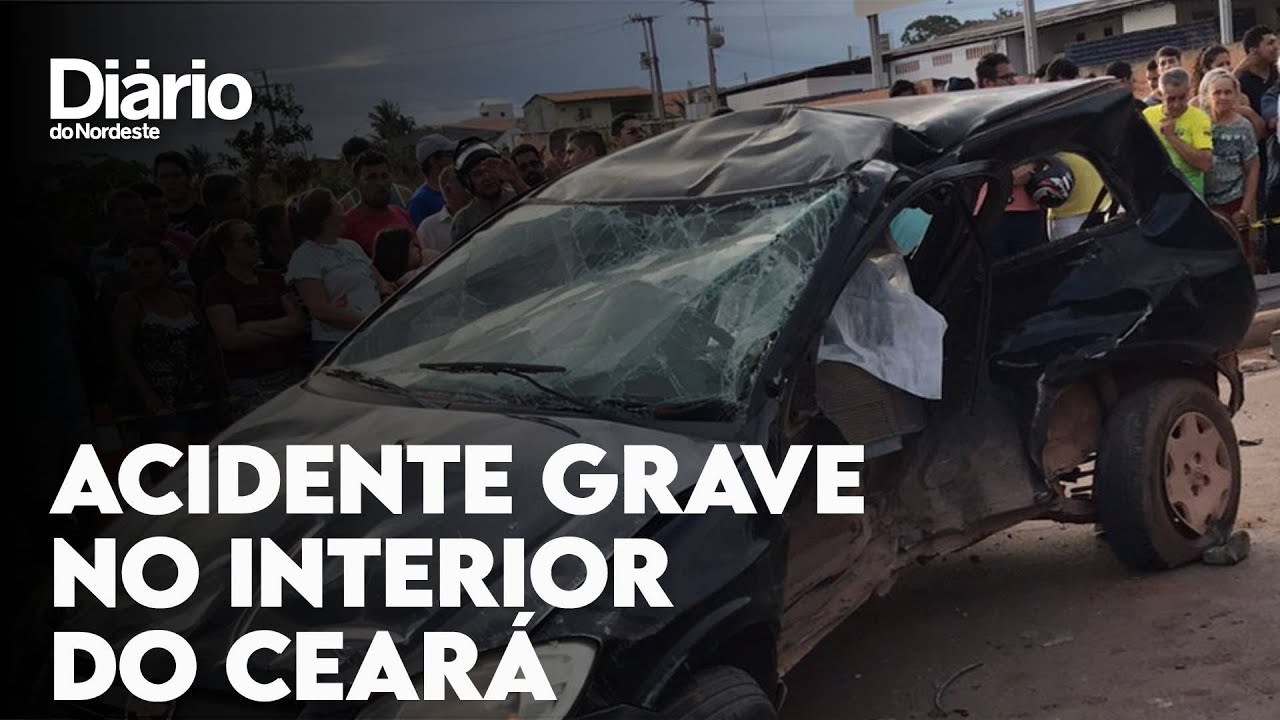 Imagem da notícia Acidente grave entre carros mata idoso em Tianguá, Interior do Ceará; veja vídeo