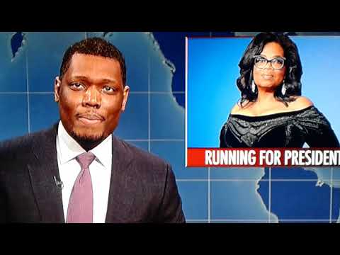 SNL: Oprah and Stedman interview on Weekend Update