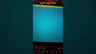 LLM App Gen - Calculator #ai #bard #tech #chatgpt #geminiai #bingai #llm