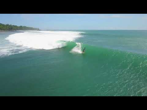 Pavones, Drone Footage - 2nd Longest Wave in Western Hemisphere