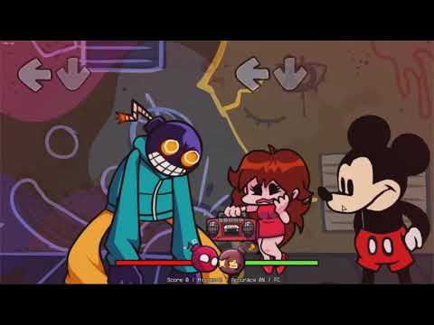 fnf happy but different characters sing it