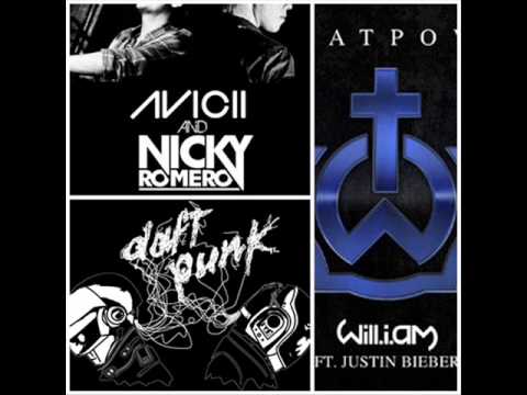 Justin Bieber ft Will.i.am Vs Daft Punk Vs Avicii Vs Nicky Romero - I could be that stronger power