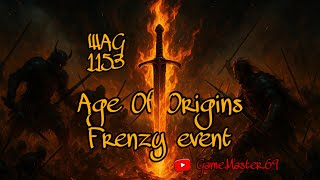 Rakia C41 is here in 1153 for the Frenzy event | Age Of Origins (AOO)