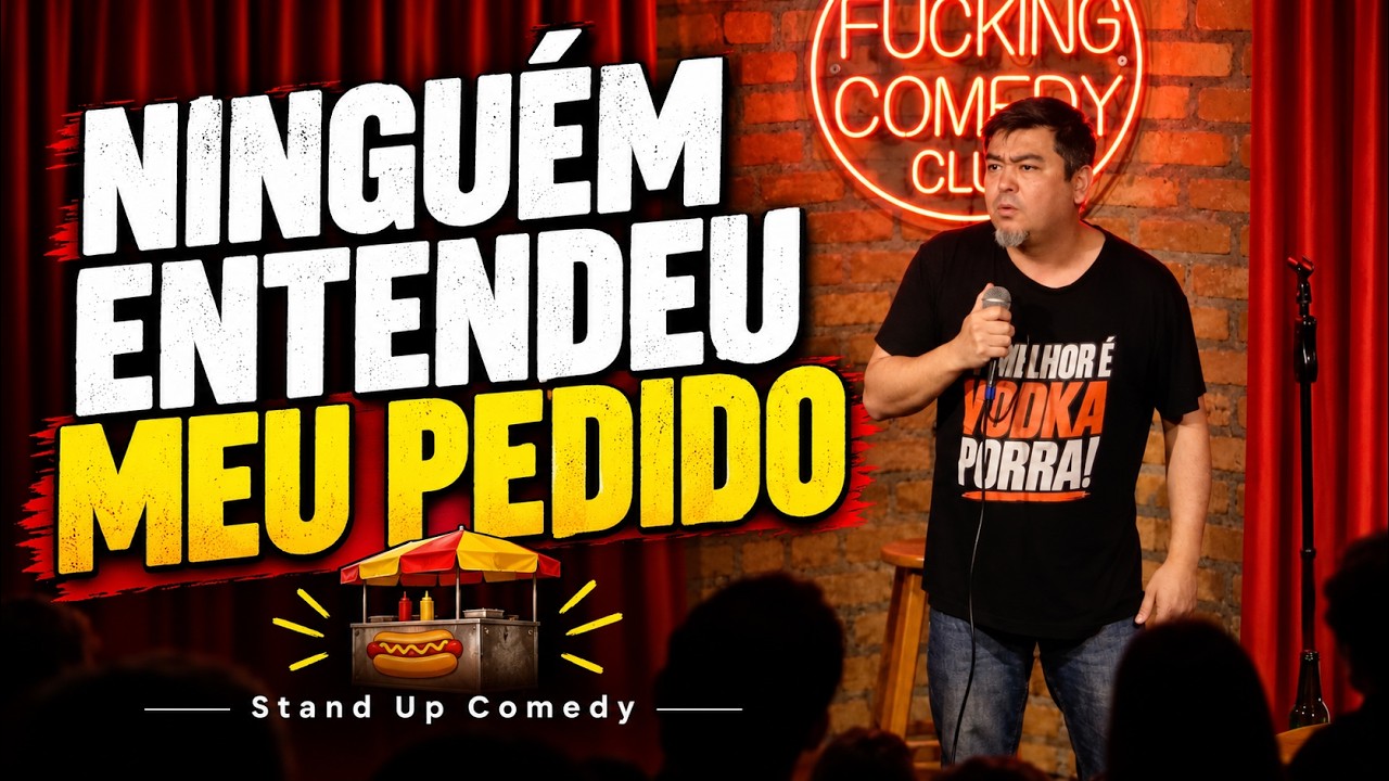 COMPRAR UM CACHORRO-QUENTE NO JAPÃO VIROU UMA CONFUSÃO | André Santi | Stand Up Comedy