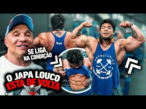 FABIO GIGA SE ASSUSTOU COM A CONDIÇÃO DO JAPA MORFO DURANTE O TREINO