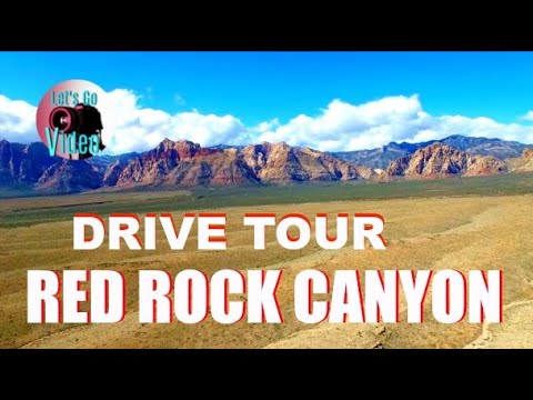 A SCENIC DRIVE THRU RED ROCK CANYON | LAS VEGAS USA IN 4K
