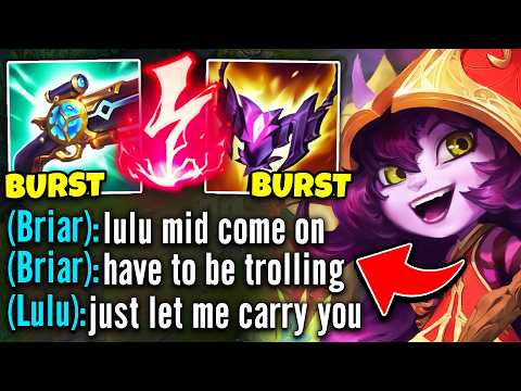My team thought I was trolling for picking Lulu mid... but they didn't know my secret