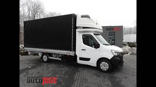 Тентованный грузовик < 3.5т Renault MASTER TARPAULIN 10 PALLETS CRUISE CONTROL LED LIGHTS PNEUMATICS | Изображение 4 - Autoline