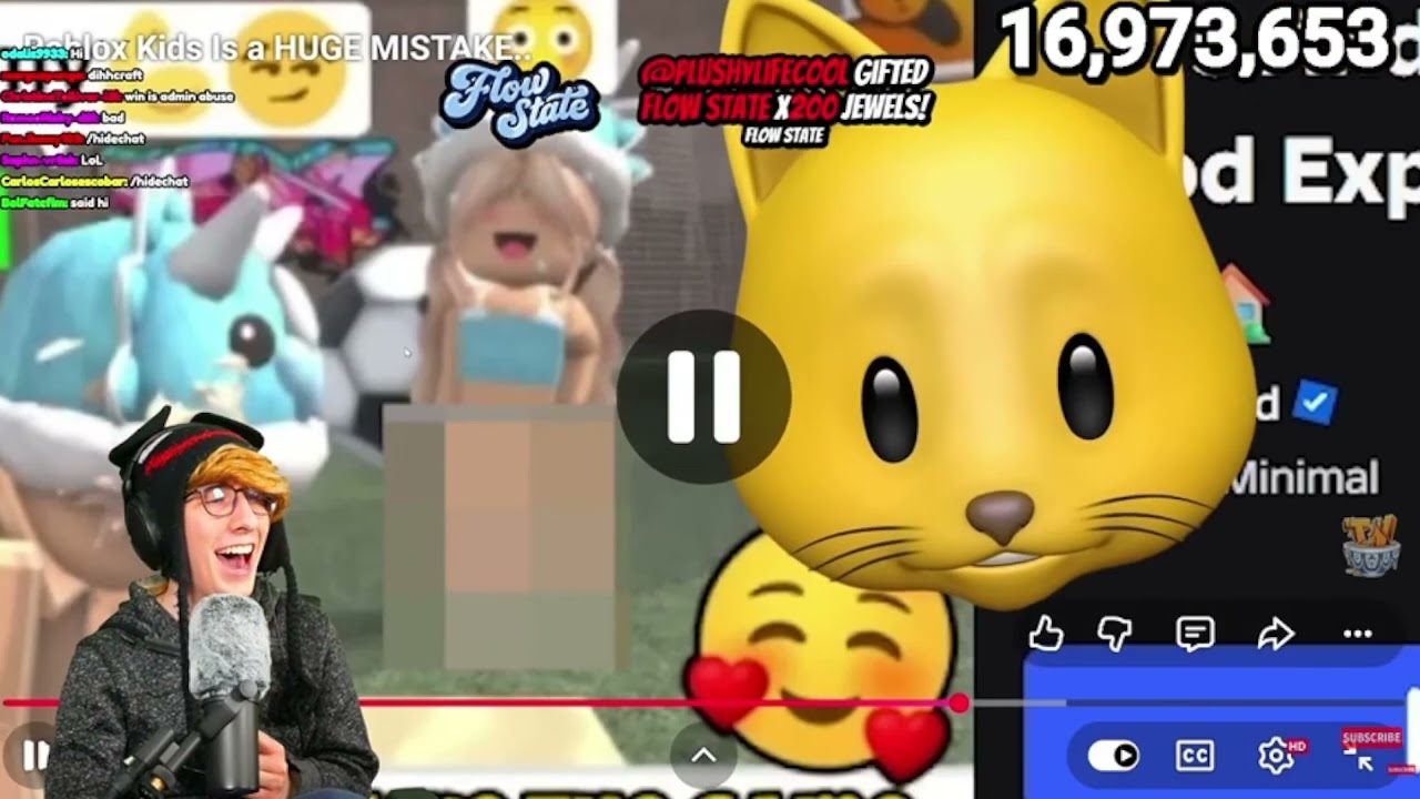 KreekCraft Reacts to Thinknoodles Roblox Kids Is a HUGE MISTAKE