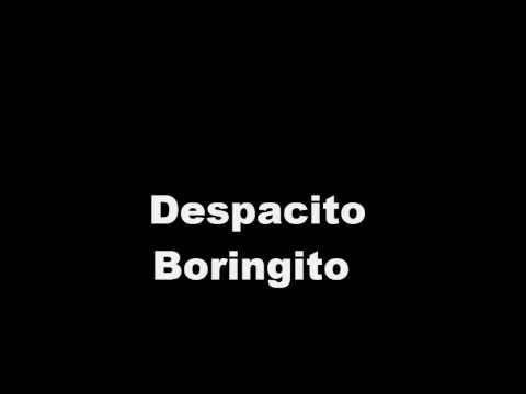 Despacito TextToSpeech Version