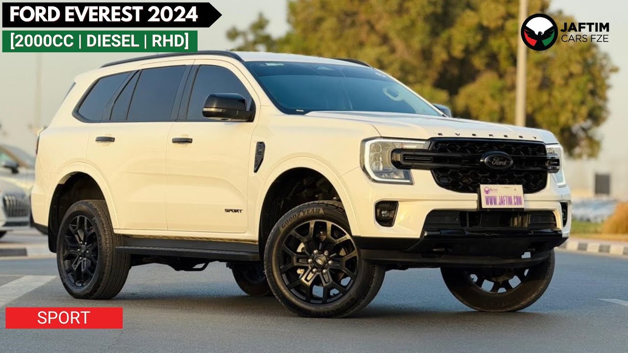 Ford Everest SPORTS | PUSH START | 2.0L DIESEL ENGINE | PARKING SENSORS | BACK CAMERA | AUTO | 2024 | RHD | 2WD video