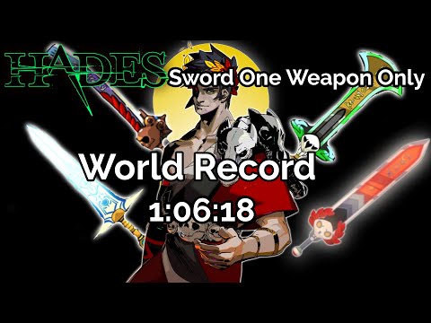 [WR] Hades SwOwO (All Sword Aspects) Speedrun in 1:06:18 || Two world records in one run!