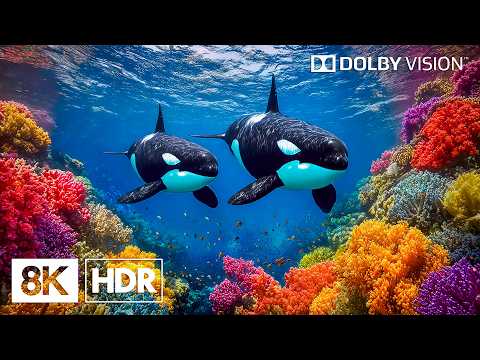 Captivating Underwater Ocean Creatures in 8K HDR | Dolby Vision™
